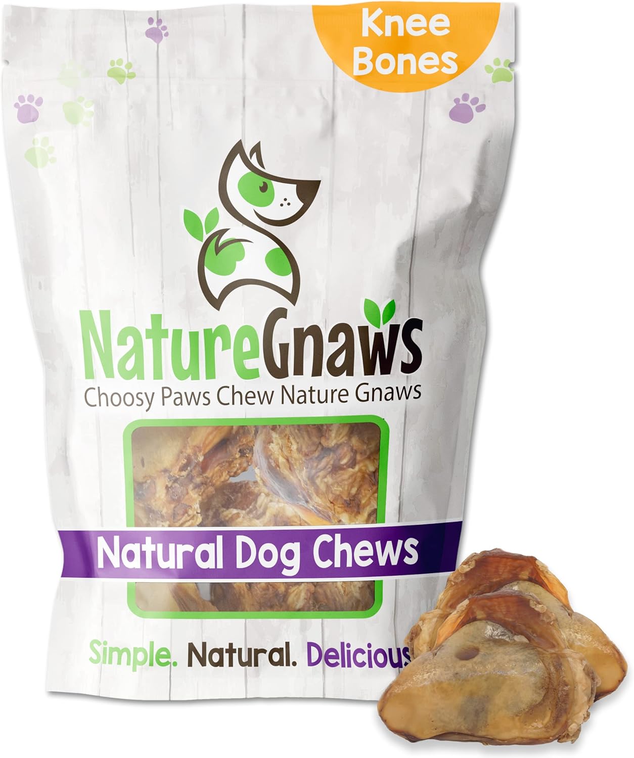 Nature Gnaws Beef Bones for Dogs Natural Dental Chew