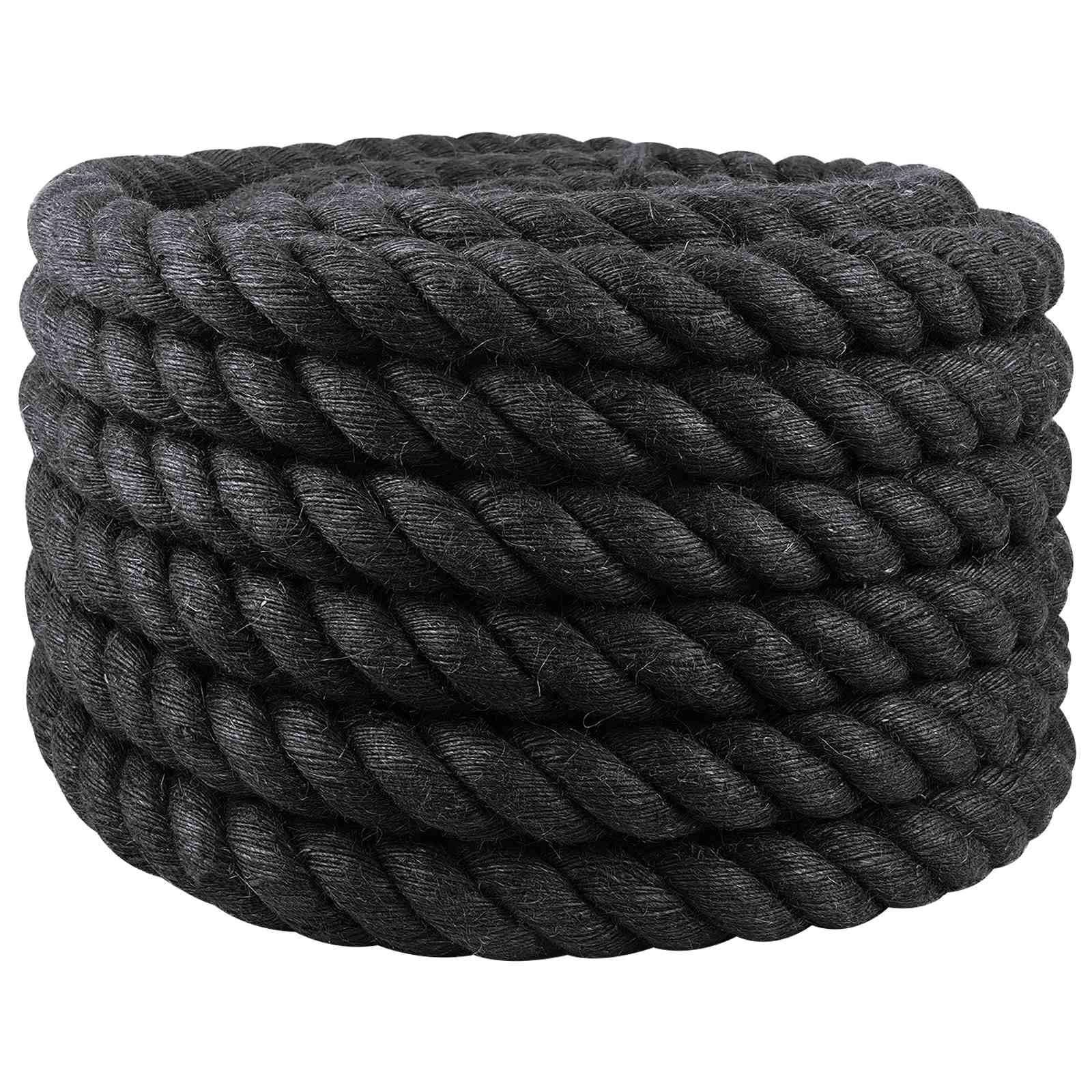 vidaXL Jute Rope 40 Black 100% Tossa Jute Natural Rope Garden Twine Versatile Jute String Craft String for Indoor Outdoor Rustic Multi Use