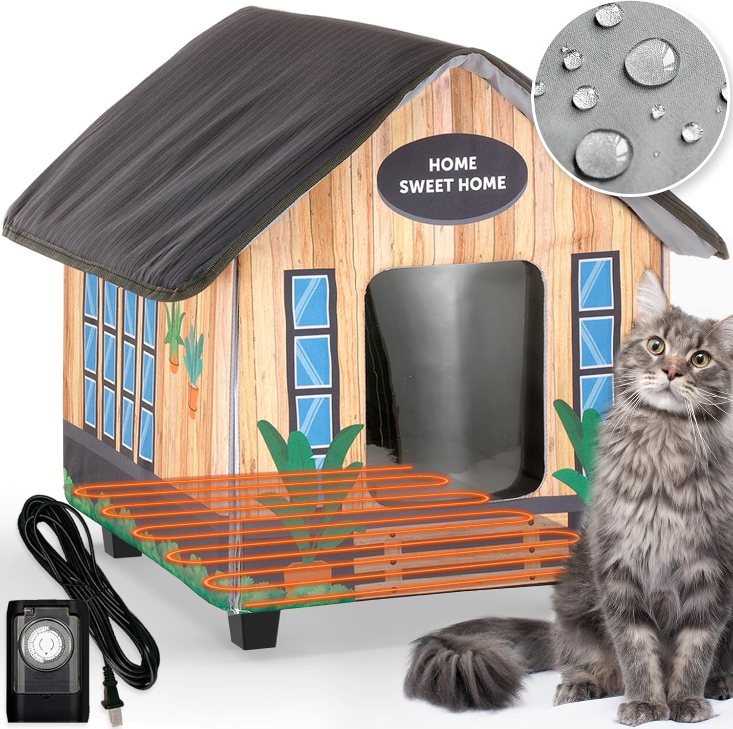 cat houses for outdoor cats winter