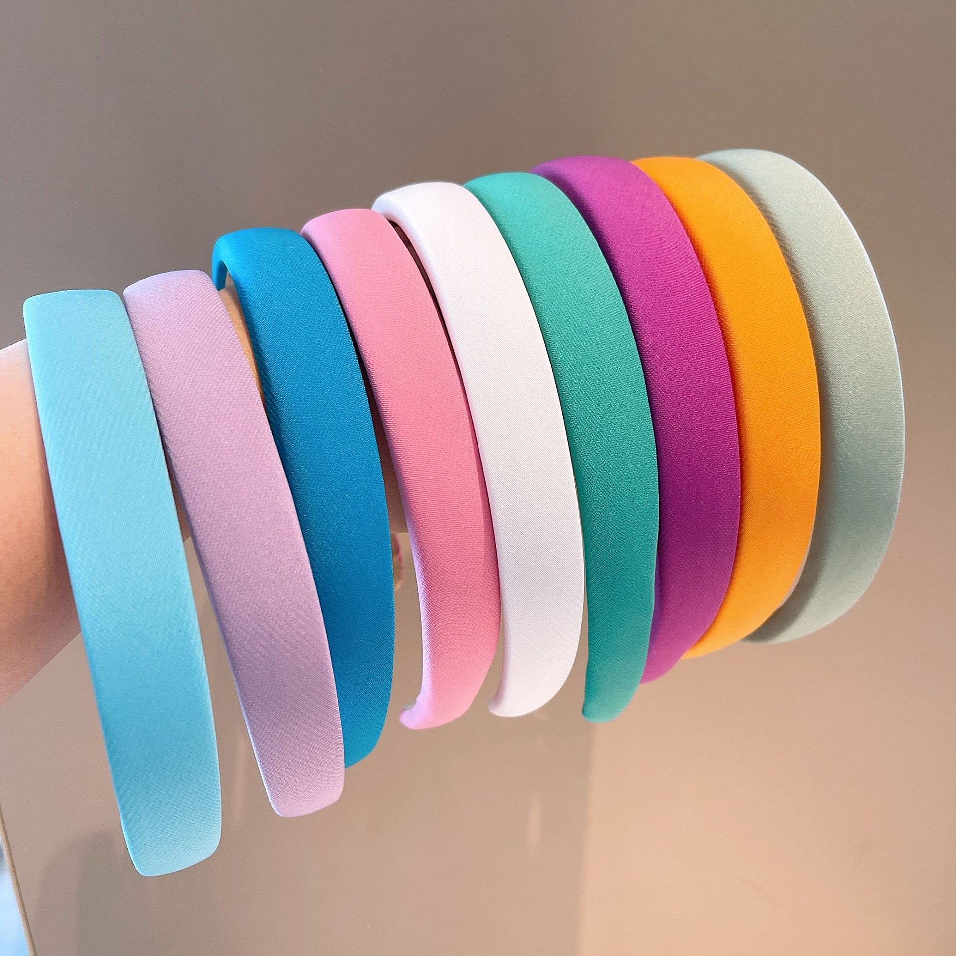 APSAMBR 3 Pcs Fashion Girl Solid Color Headband Pearls Hairband Center Knotted Hair Hoop Candy Color Fabric Headwear Hair Accessories for Women Multicolor (B099243BNR) Amazon Price History, Amazon Price Tracker