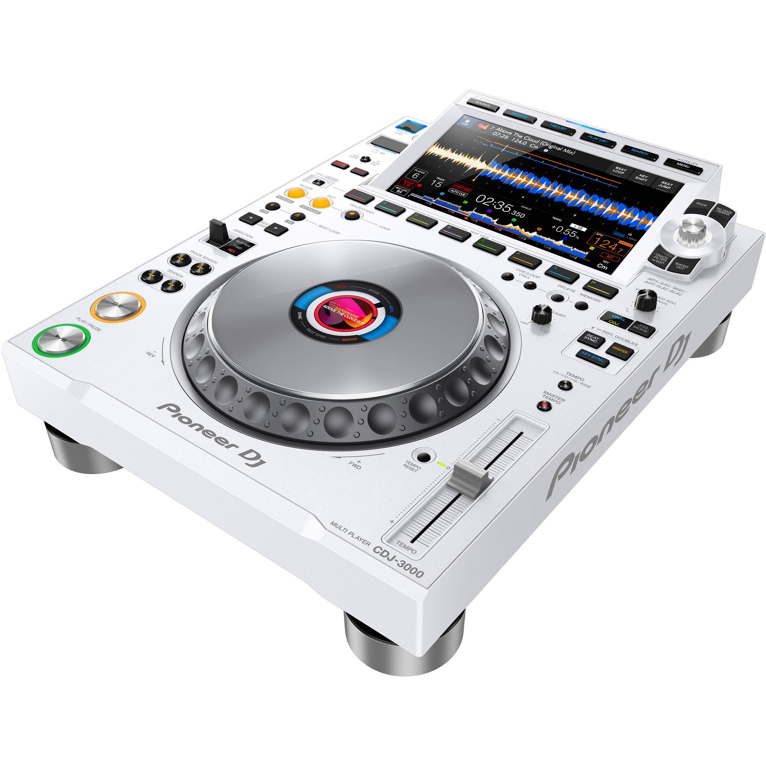 Pioneer CDJ-3000 Professional DJ Multi Player (White) : Amazon.co
