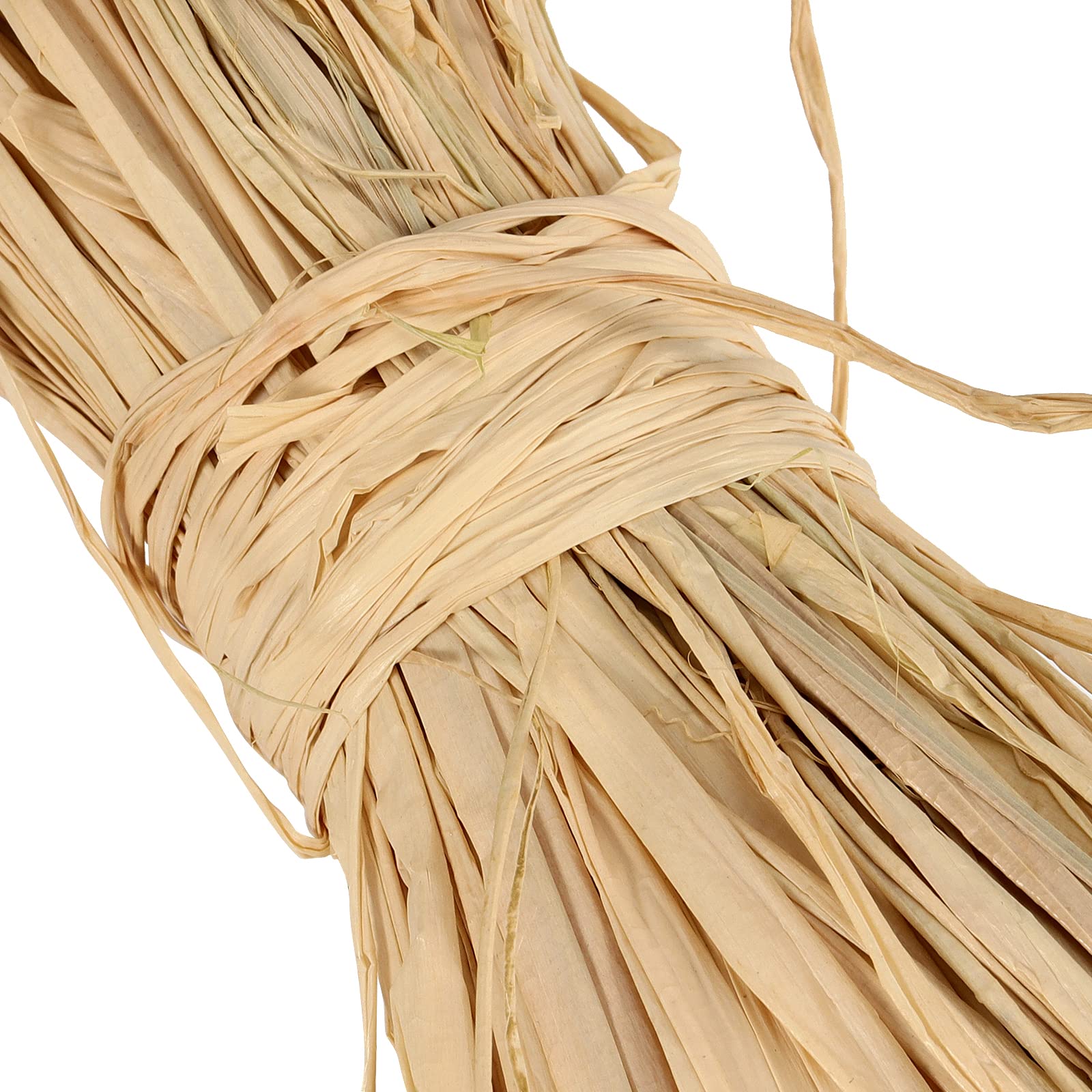 SEUNMUK 500g Raffia Straw, 10 Pack Natural Raffia Ribbon Bundles for Gift Wrapping Florist Bouquets & DIY Crafts - Image 3