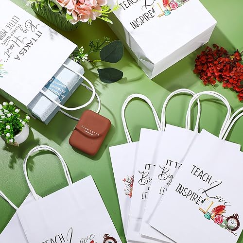 Miniatura 3 de Fumete 24 bolsas de regalo de agradecimiento para profesores con asa, bolsas de agradecimiento para profesores, bolsas de regalo de agradecimiento