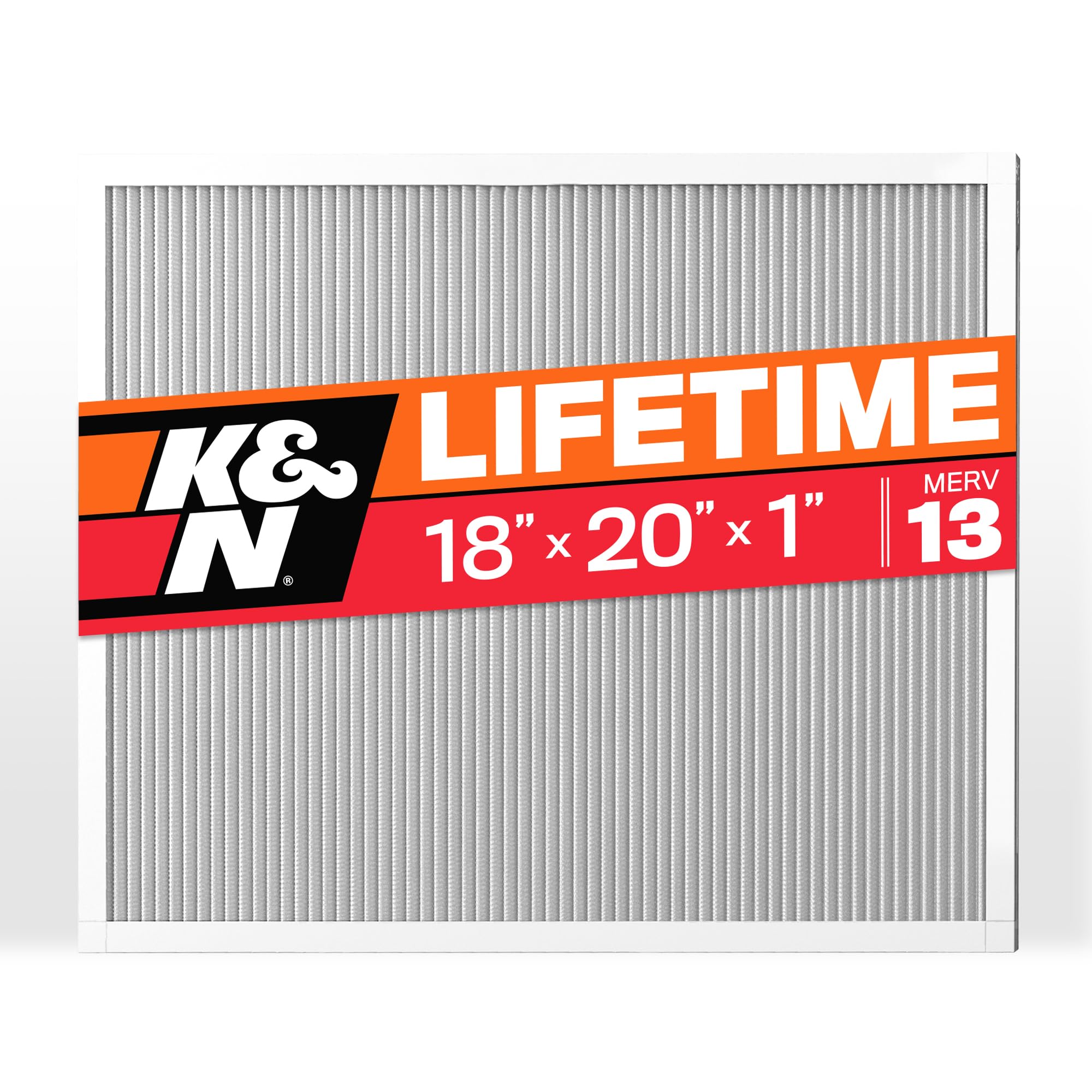 Filtre à air lavable K&N pour fournaise fini le remplacement des filtres jetables