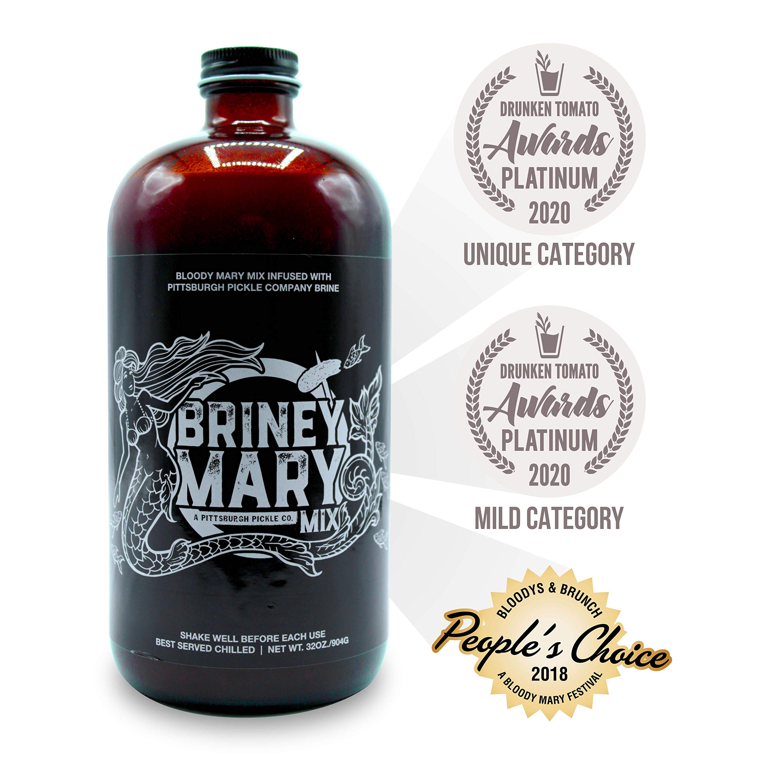 Amazon.com : 3 pack Briney Mary - Pittsburgh Pickle Company's