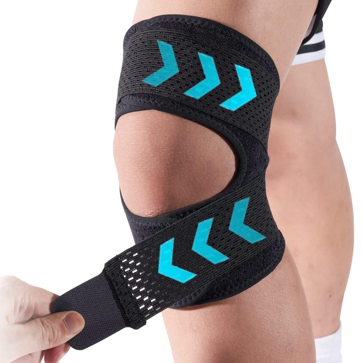 YwuLy Kniebandage Meniskus für Damen und Herren, kniebandage meniskus, Knieschmerzlinderung, Knieban dage verstellbare Arthritis, Laufen