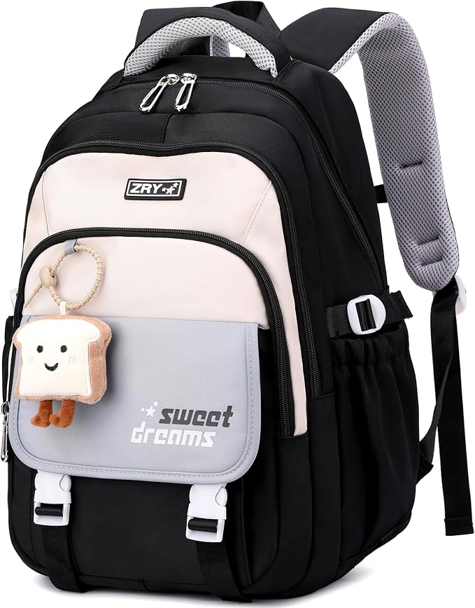 Makukke Mochilas Escolares para Niñas y Adolescentes (30L, Impermeable, Espacial)