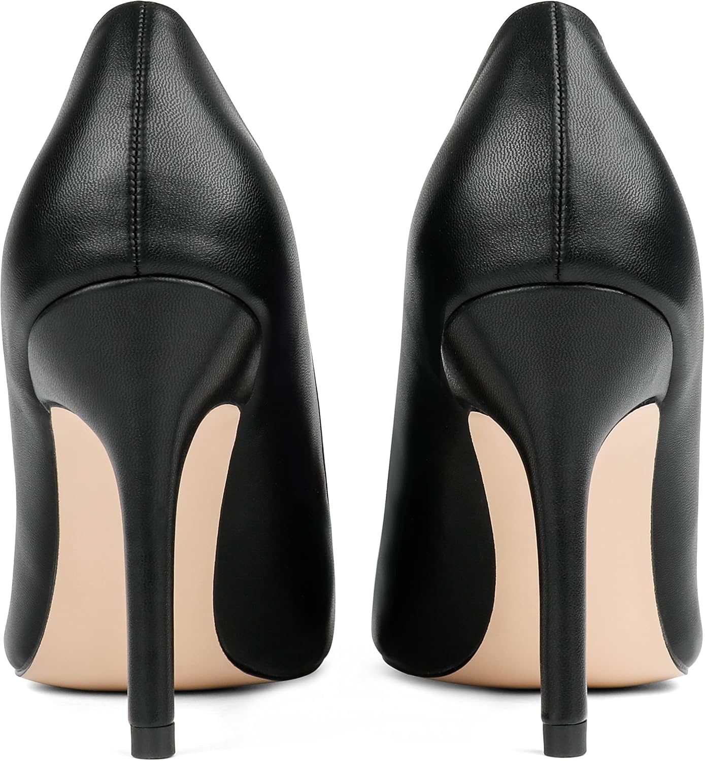 JOY IN LOVE Women's Pump Shoes 3.5" High Heels Pointy Toe Stiletto Pumps - Image 4