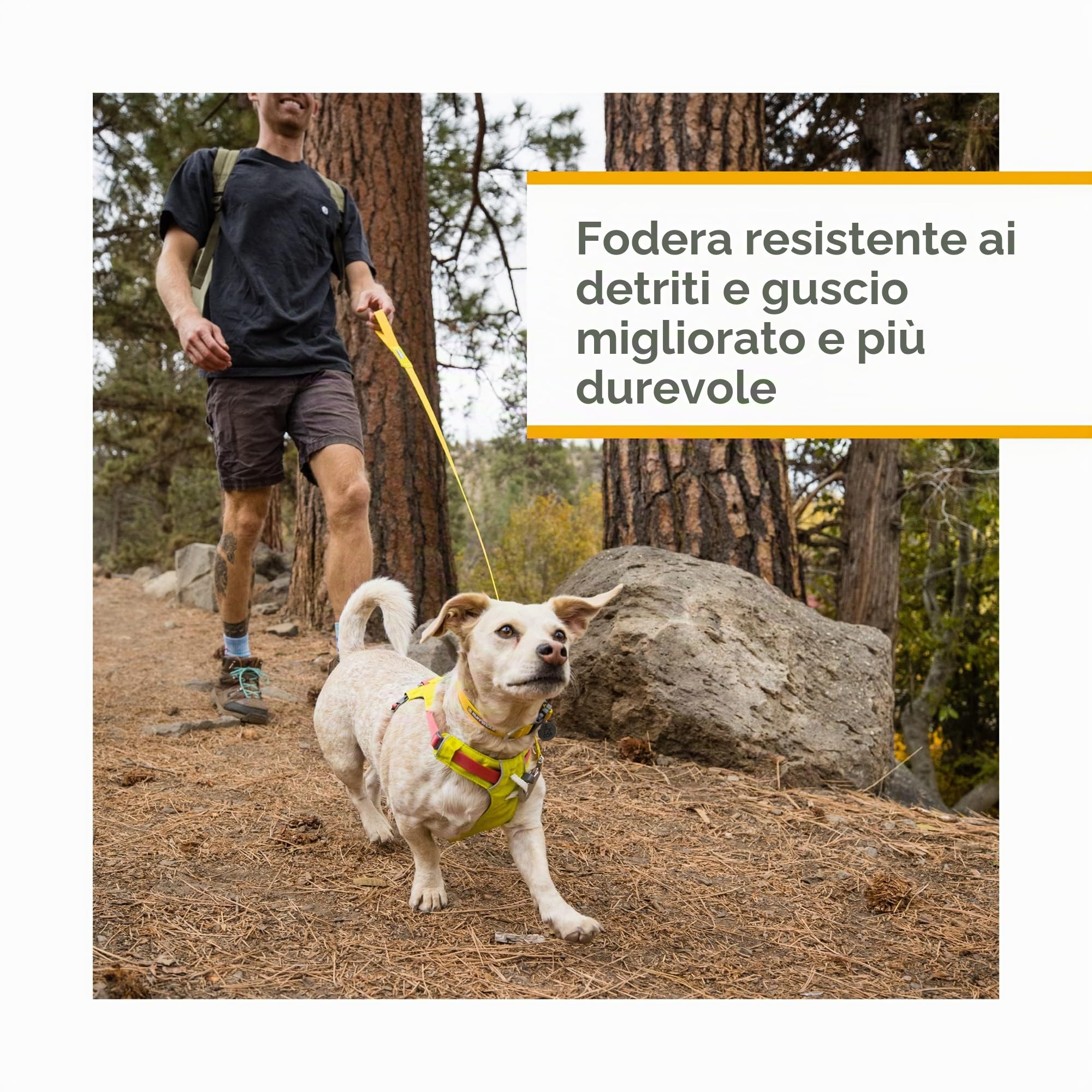 RUFFWEAR Pettorina per cani Hi & Light, ultra leggera a basso profilo Adventure Walking Gear, completamente regolabile, verde salvia (L/XL, 81-107 cm)