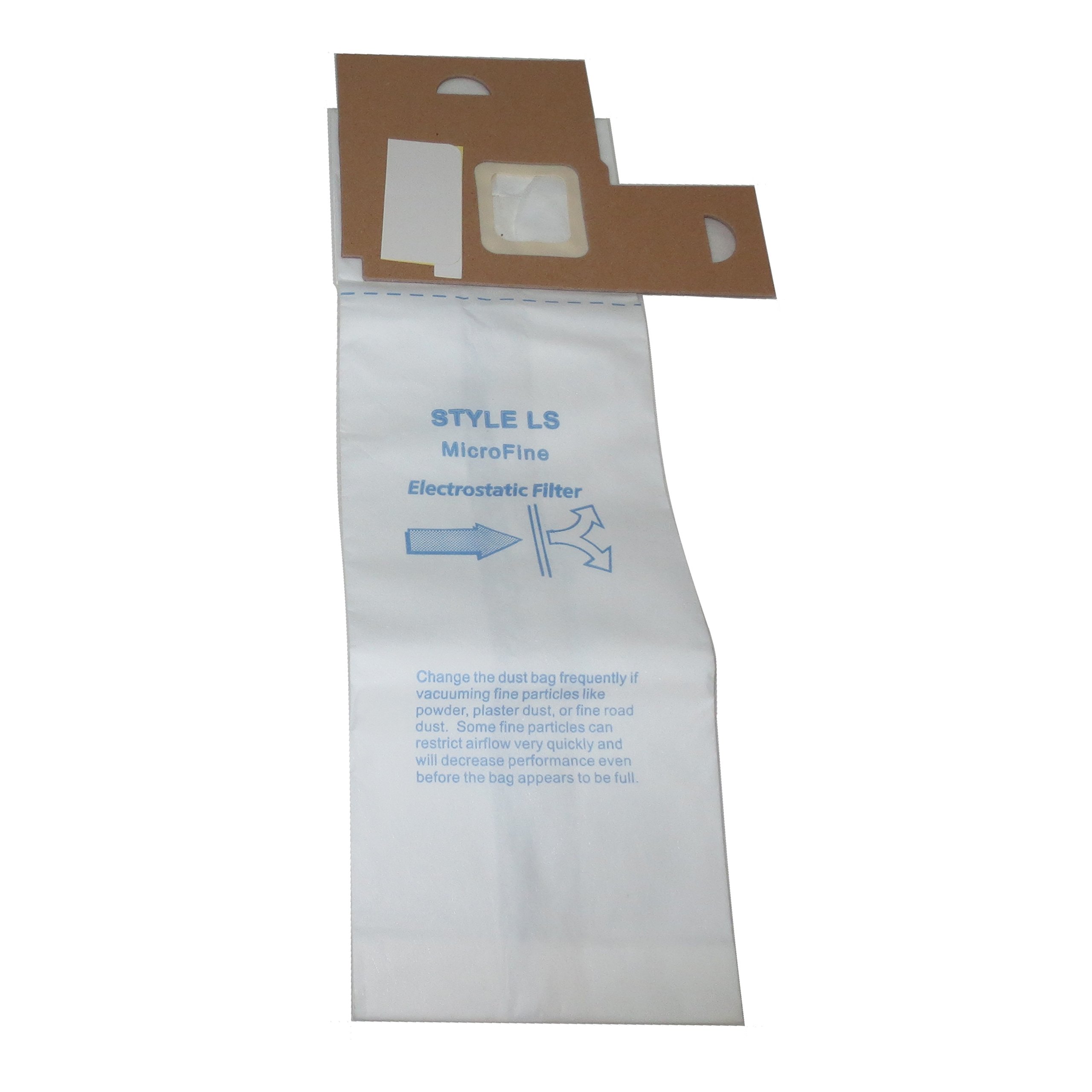 Sacs aspirateur filtration micro Eureka Style LS 5700 5800 pour poussière