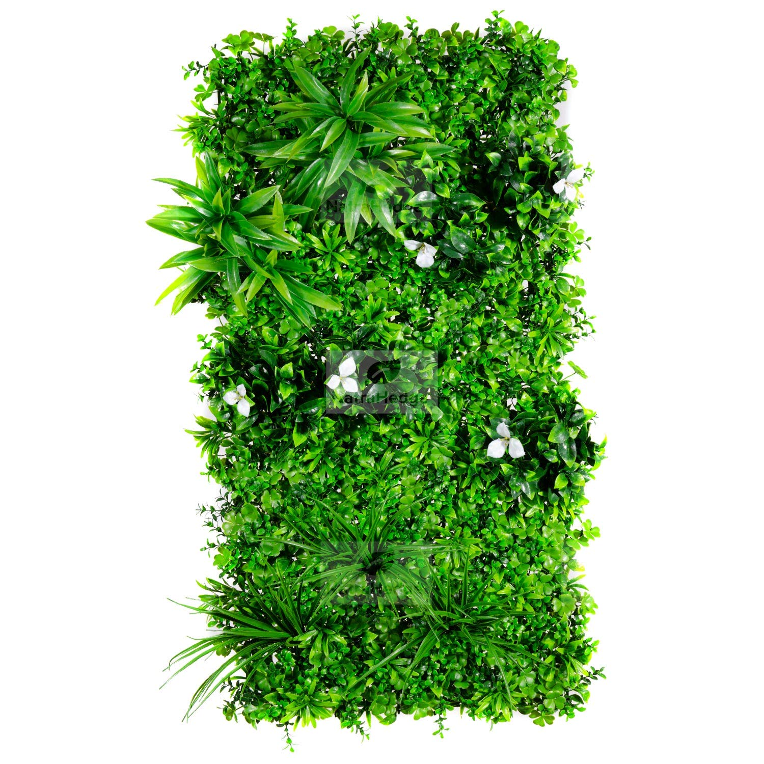 Artificial Maui Living Wall Vertical Garden for Outdoor Hedge Installments or Indoor Decor (5 Pack) 28 SQF