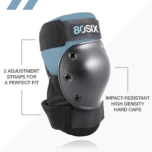 Miniatura 3 de 80Six Juego de almohadillas deportivas para niños con muñequeras, coderas y rodilleras, diseñado por la marca líder en la industria Triple 8