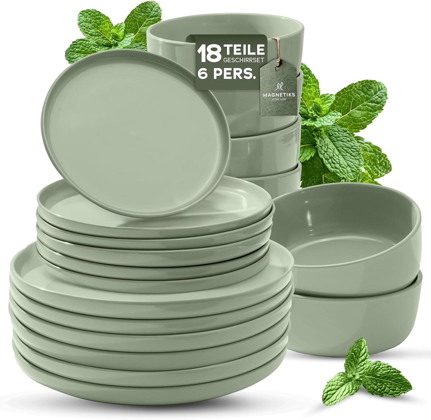 Misty Mint | 18-piece