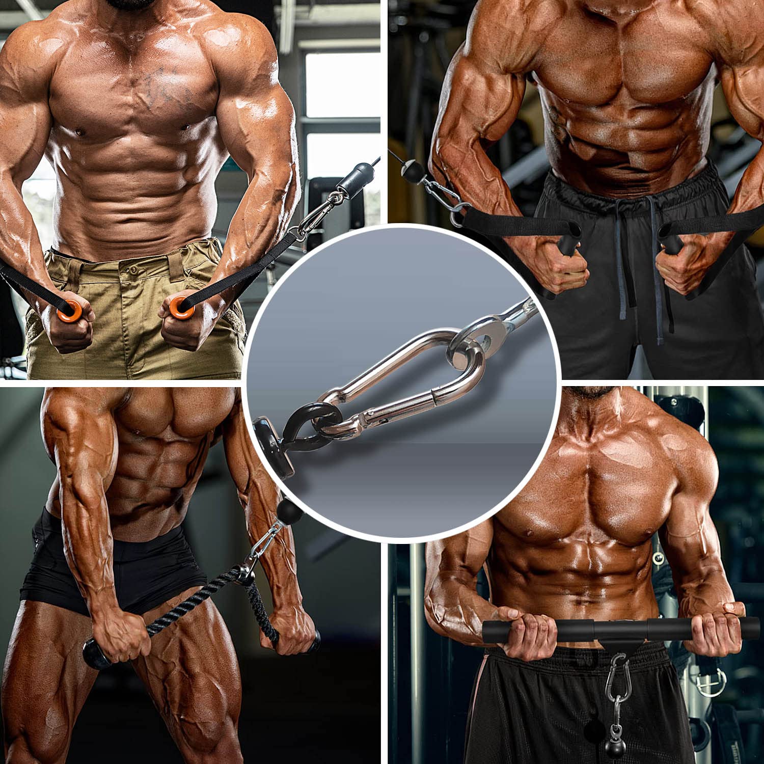 Amazon.co.jp: ラットプルダウンアタッチメント ケーブルマシン