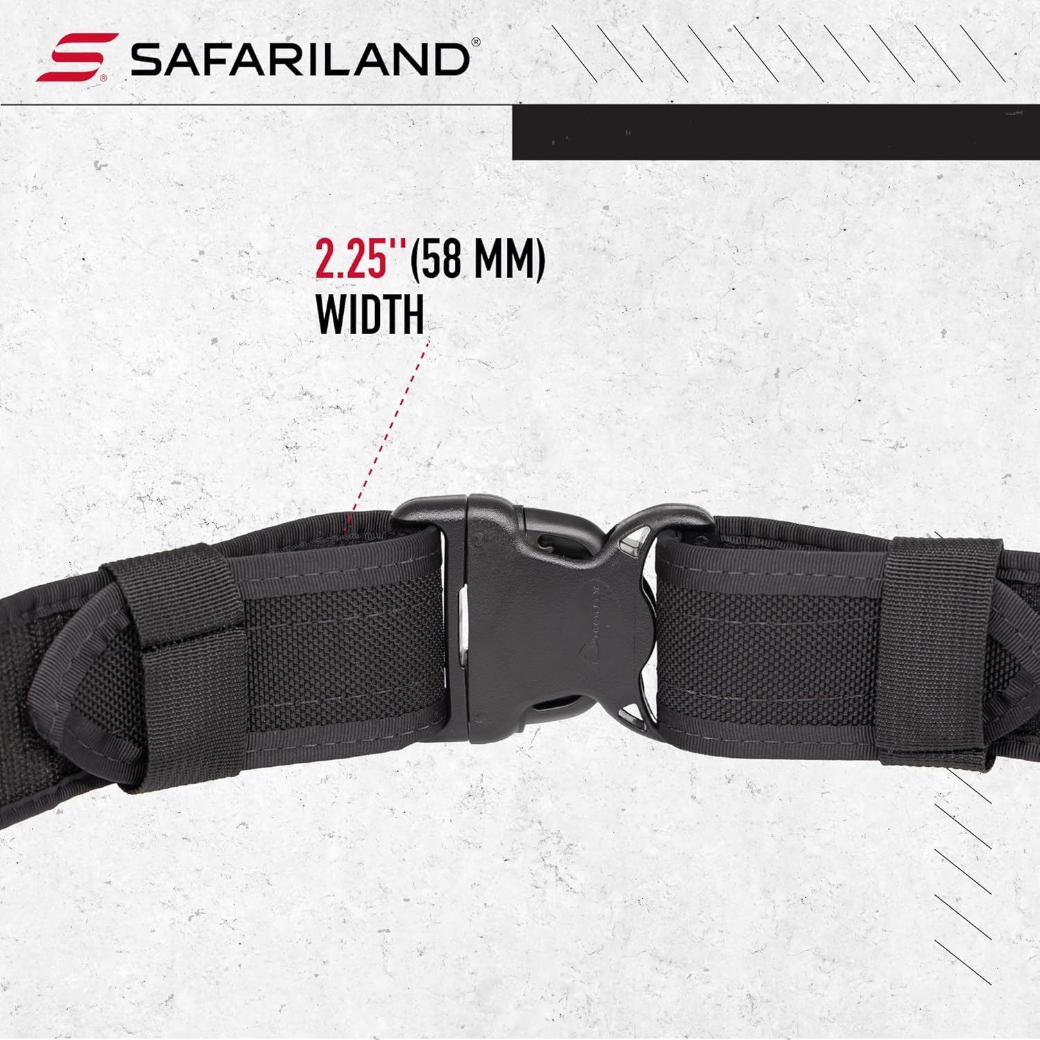 Bianchi, 7200 AccuMold Duty Belt, Large, Black (17382) - Image 5