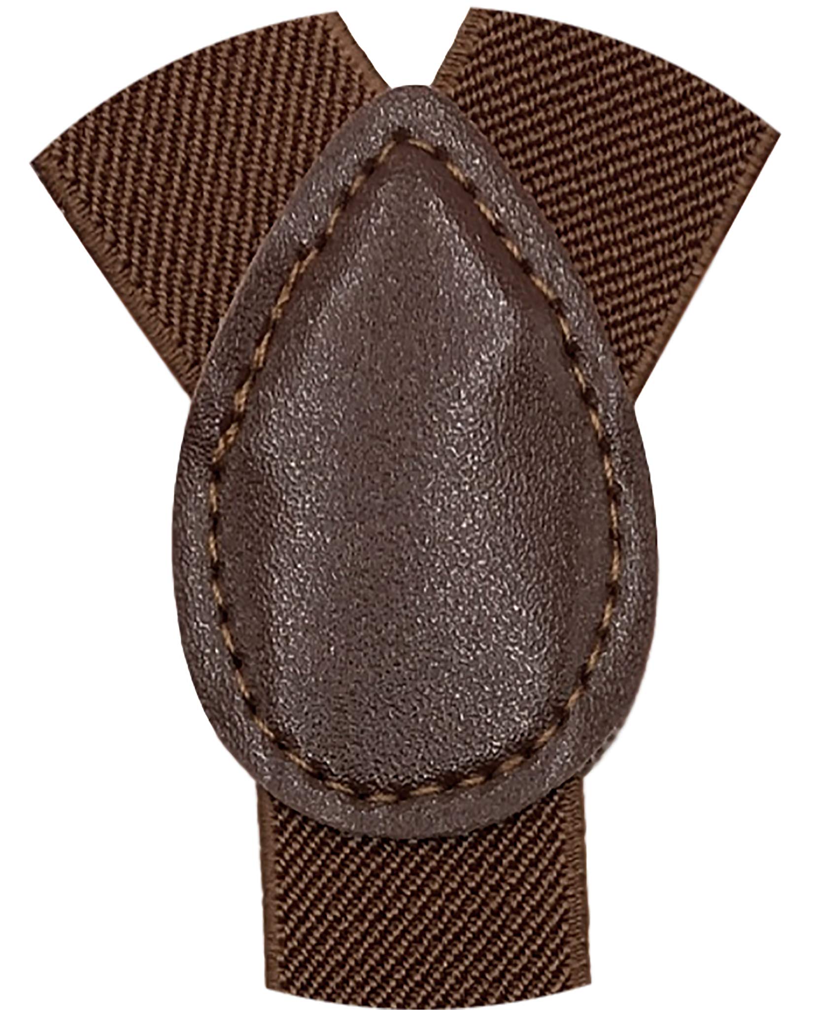 Coster Suspender Adjustable and Elastic Pant Braces for Men and Women (Dark Brown)