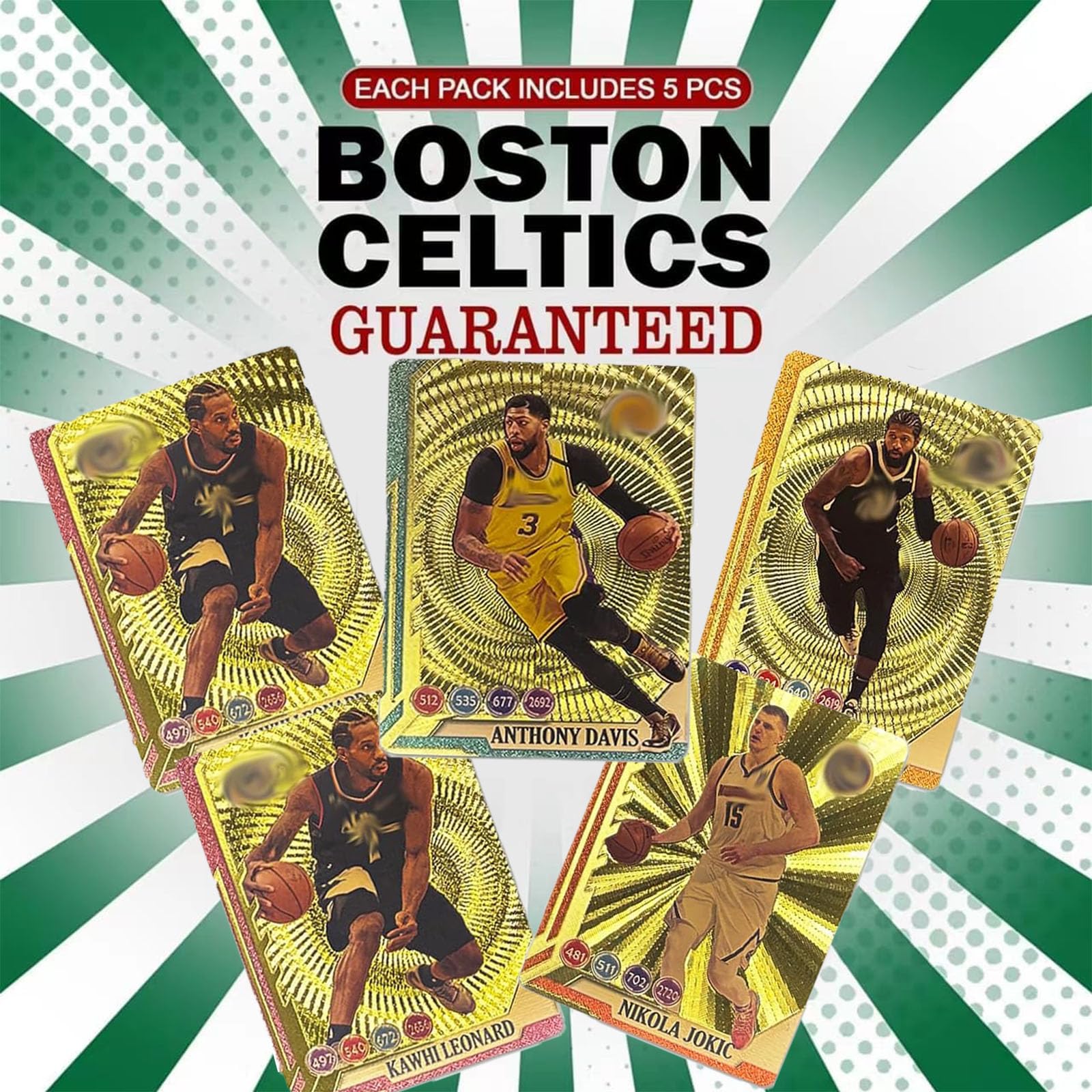 55 Cartas de Basketball Cool, Papel Baloncesto para Niños, Adolescentes y Adultos, Coleccionistas