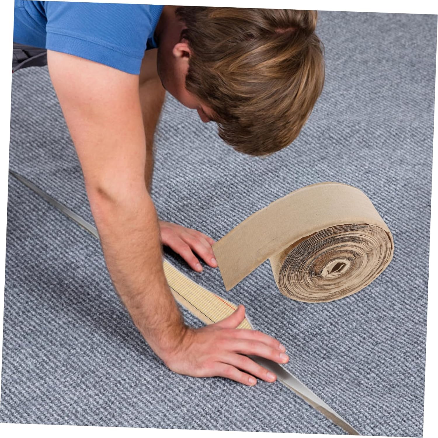 Carpet Edge Binding Tape Rug Binding Tape Carpet Seam for Rug Repair and Installation