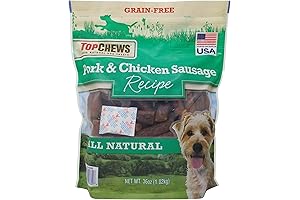 Top Chews Pork and Chicken Sausage Dog Treats