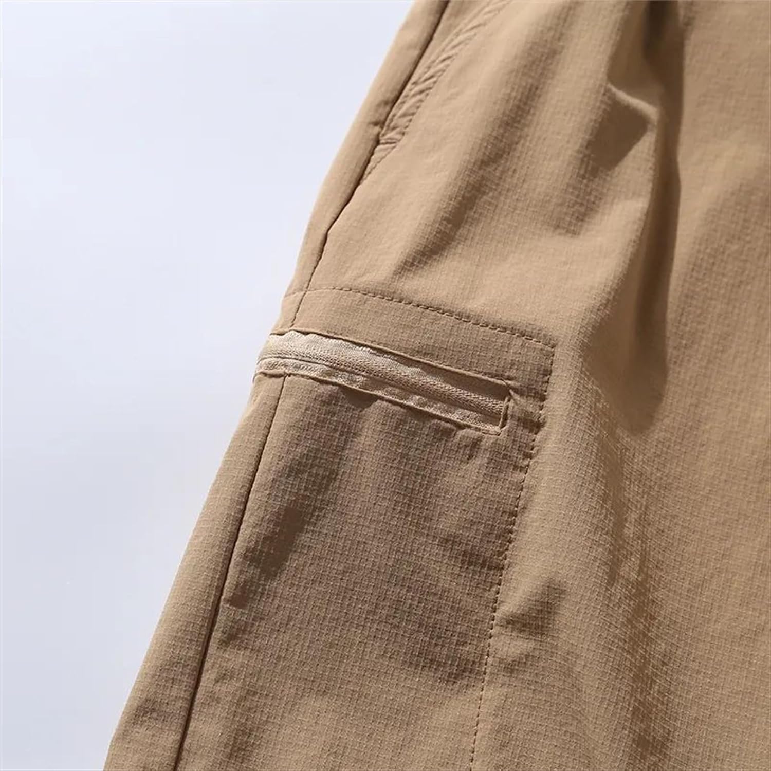 Men Casual Comfort Elastic Waist Drawstring Shorts Classic Fit Summer Beach Shorts Breathable Stretch Shorts Pocket