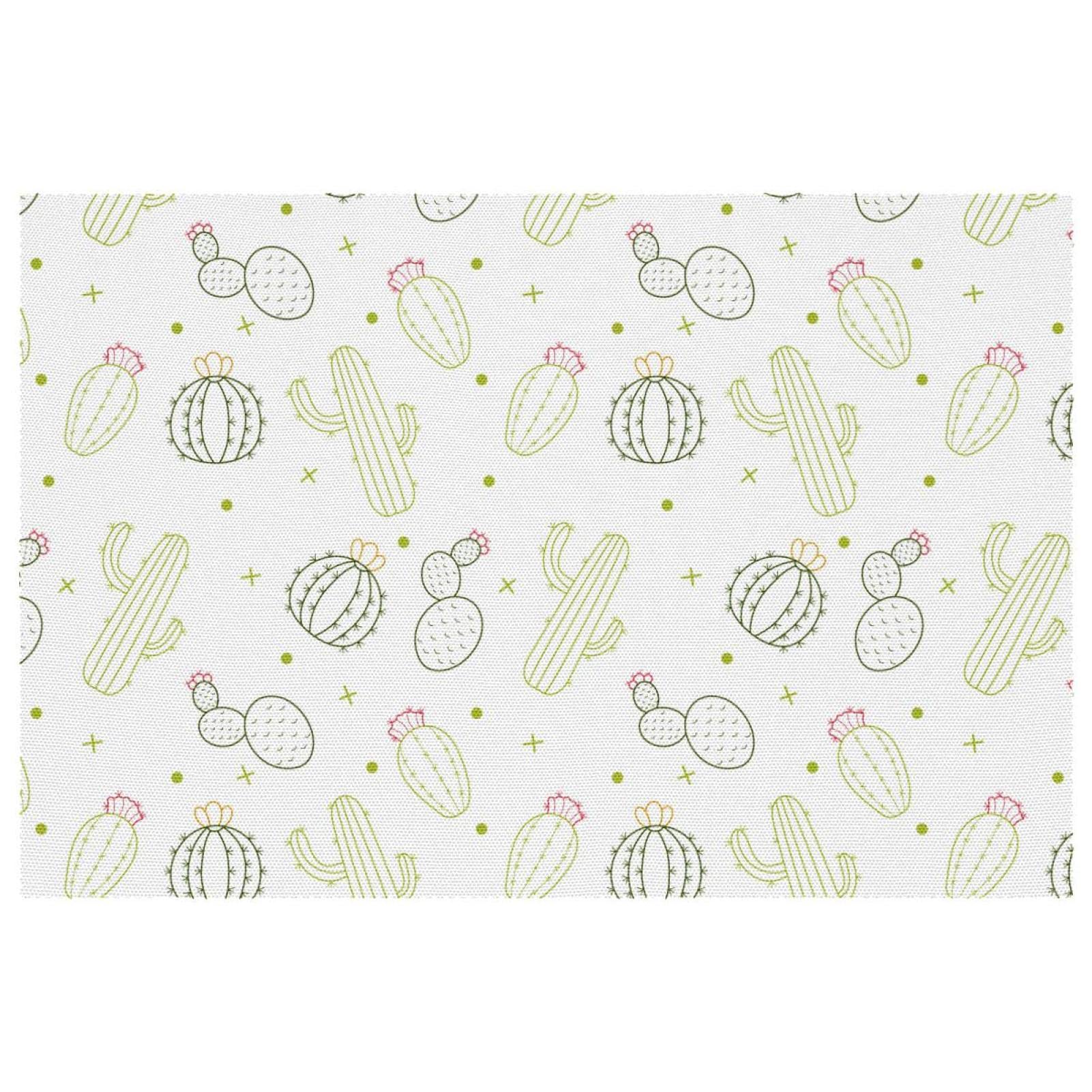Set de table antidérapant lot de 6 cactus thermorésistant pour table à manger