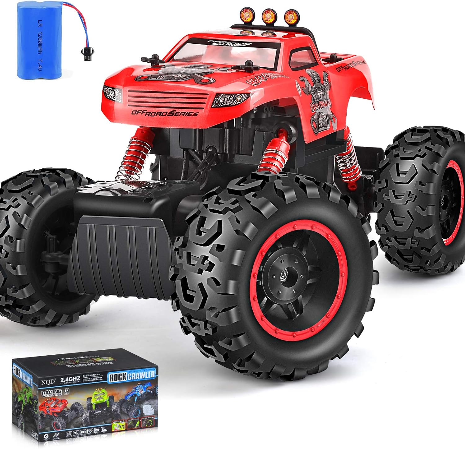 NQD 112 Radio Remote Control Truck, 4wd Off Road Rock