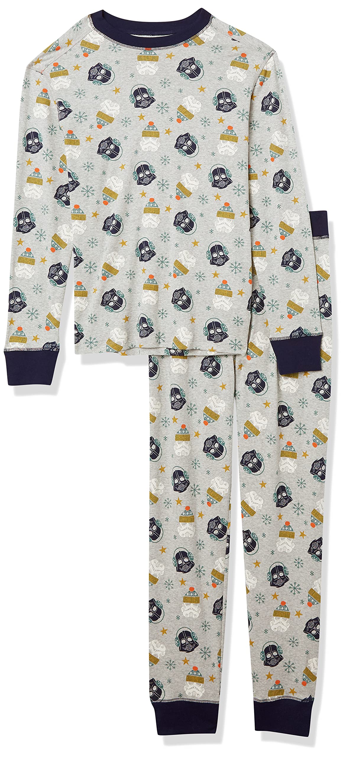 Amazon Essentials Disney | Marvel | Star Wars Pigiama in Cotone Aderente Uomo