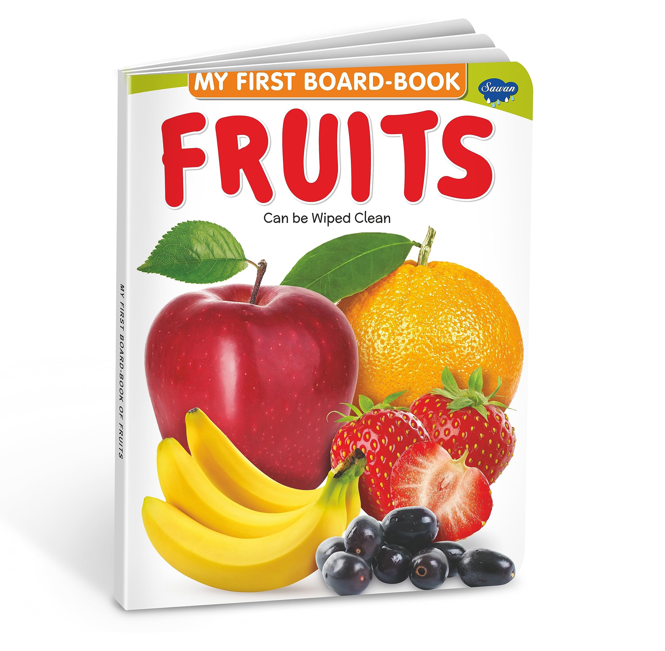 My First Board Books Fruits | Big Size Board Book For Kids By Sawan [Hardcover] Sawan