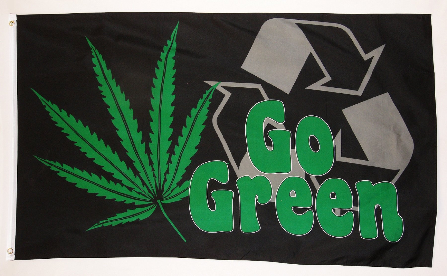 Bandiera Colorata Marijuana E Cannabis 3x5 Ft Bandiere Da Esterno - Foto 10