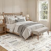 Vista 4 de Alfombras de 5' x 7' (rectangulares) para sala de estar, beige