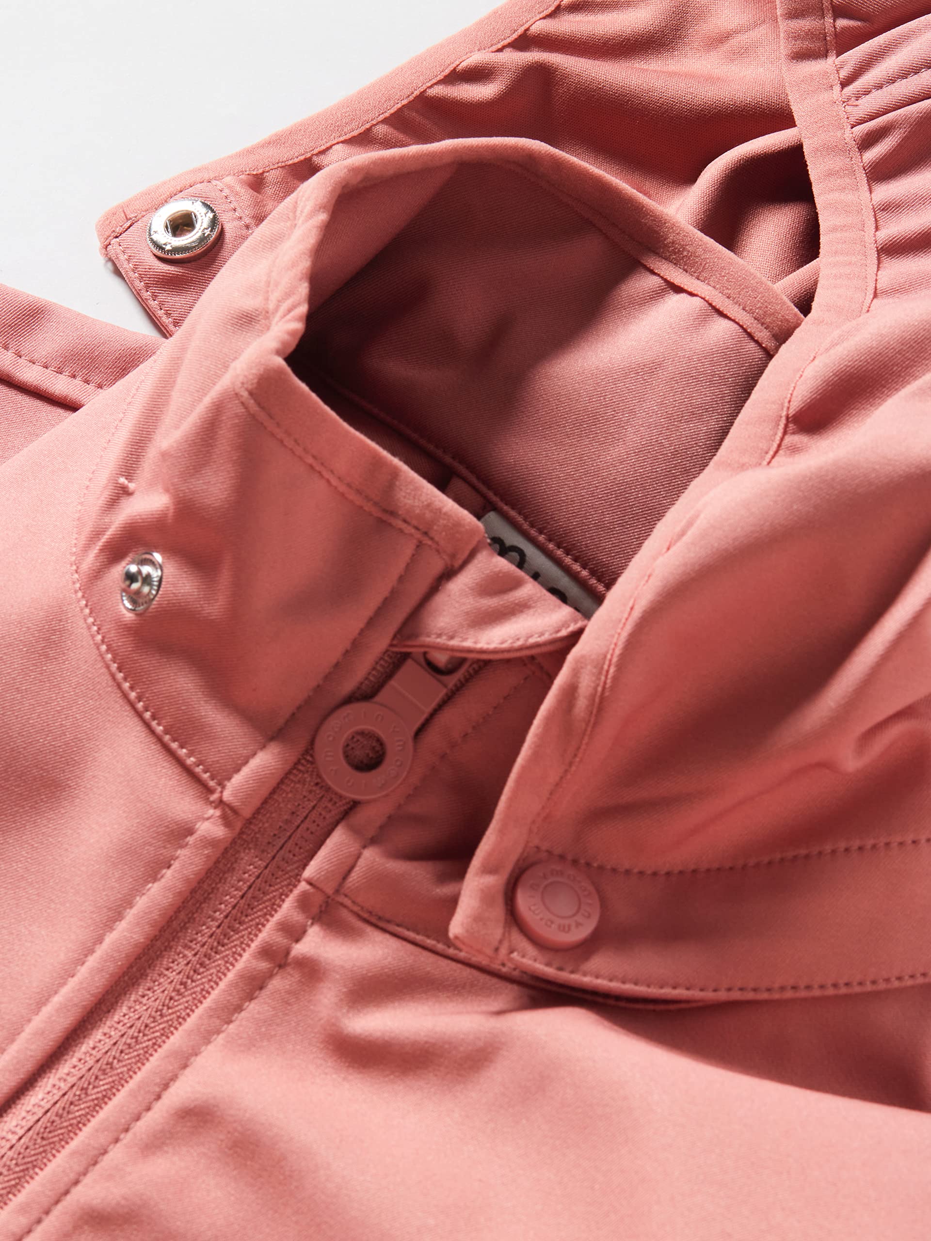 MINYMO Unisex Kids Softshell Solid Girl Shell Jacket, Old Rose, 152, Stara Ró?a, 152