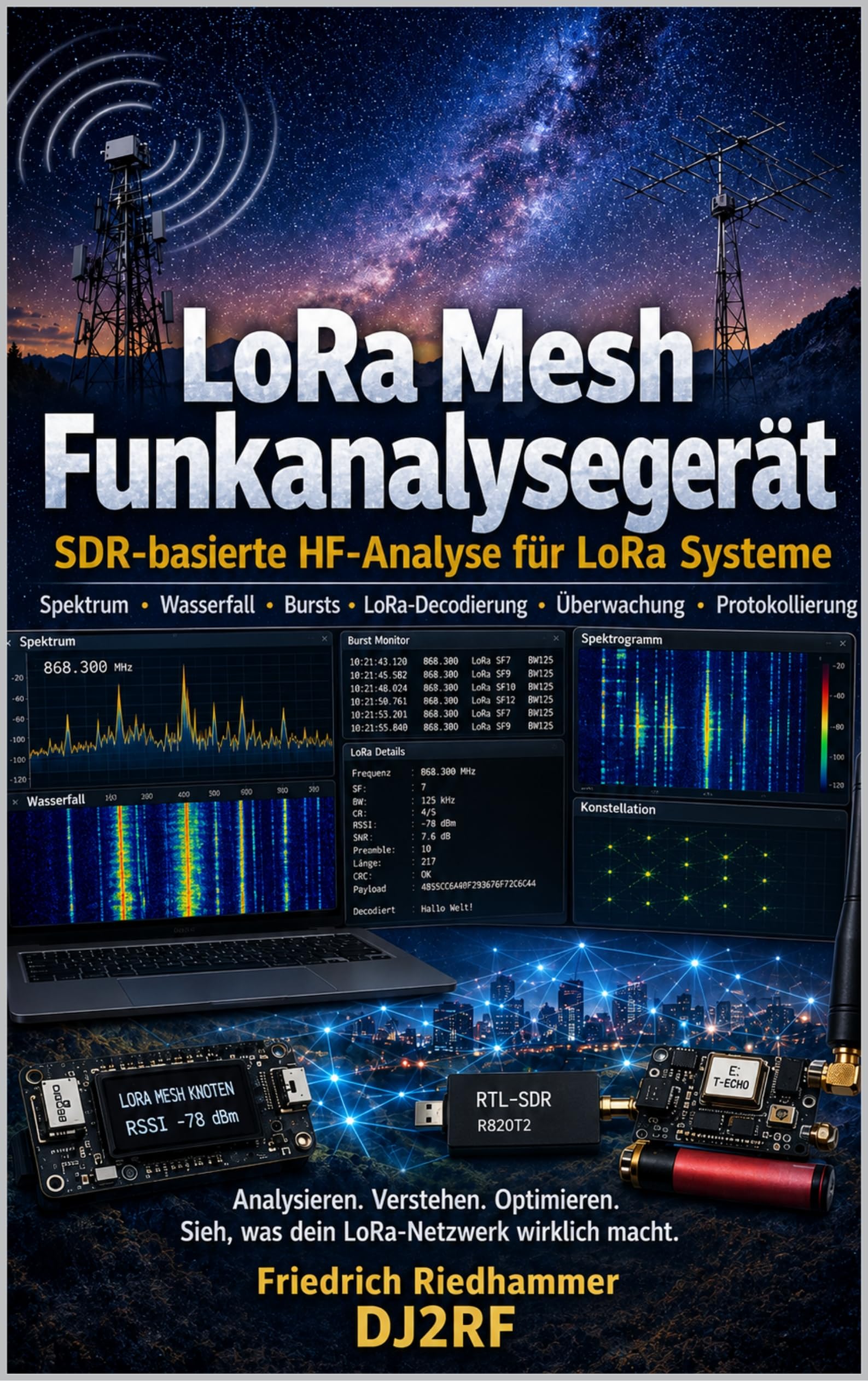 LoRa Mesh Radio – Analyser: LoRa Funkanalysegerät