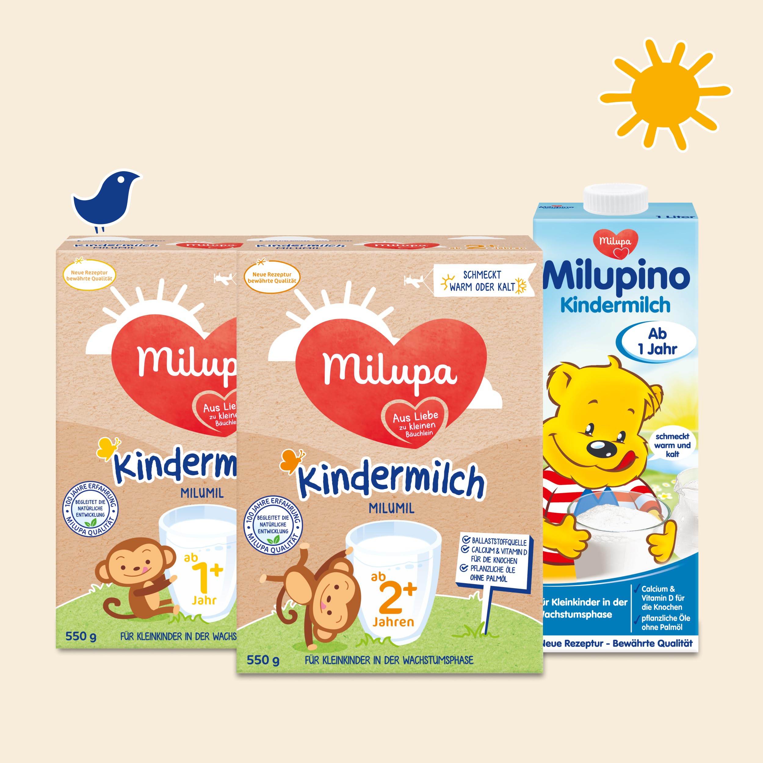 Milupa Milumil Kindermilch 2+ 5 x 550 g