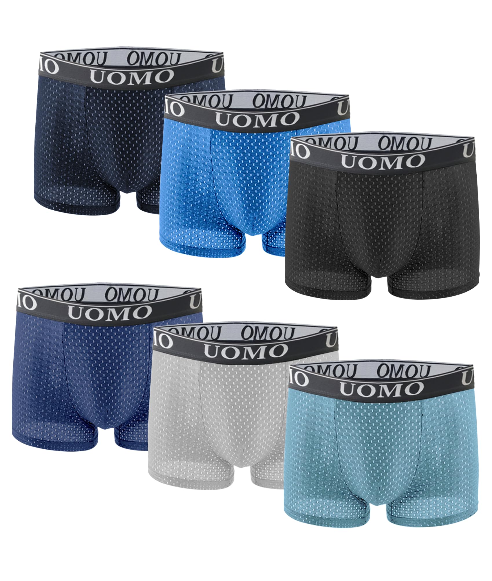 Boxers Homme Channo - Nylon Sans Coutures, Ultra Confortables - Collection Uomo