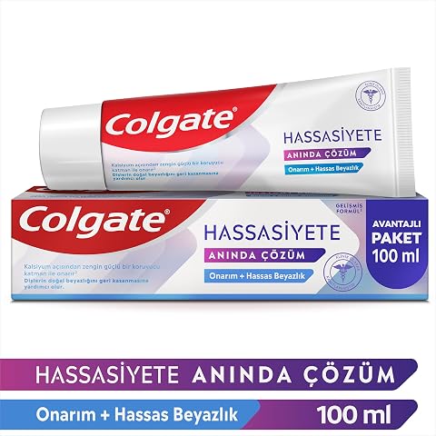 Colgate Hassasiyete Anında Çözüm Onarım ve Hassas Beyazlık, 100 ml