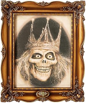 Spirit Halloween Crowned Ghost Sign - Disney The Haunted Mansion, Multicolor