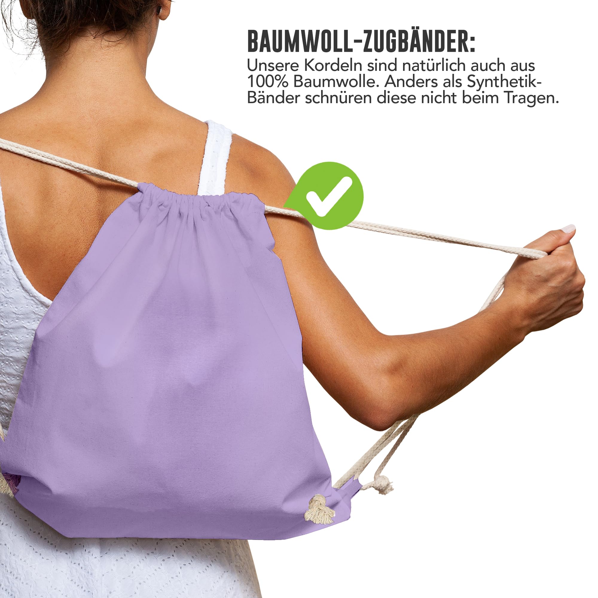 Vrolijke canvas rugtas of gymtas met shiny prints - Jewels & Lifestyle