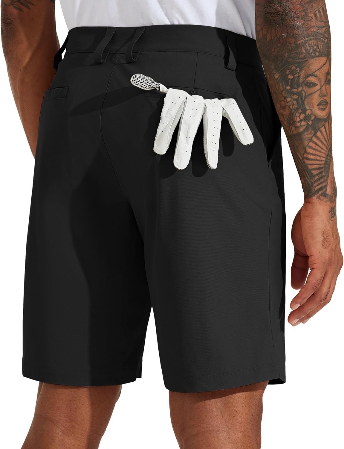 Willit Men's Golf Shorts Stretch Work Dress Shorts Quick Dry Hiking Athletic Casual Shorts with Pockets 10" - Image 2