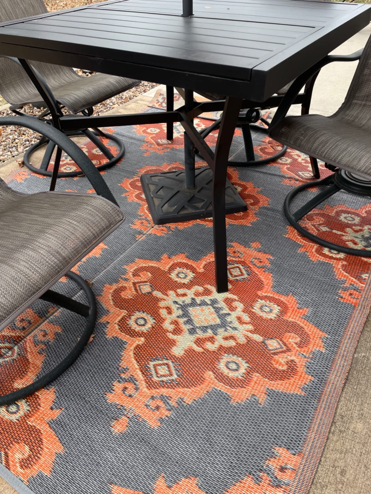 7/mo Finance BalajeesUSA Recycled Outdoor Plastic Patio Rugs