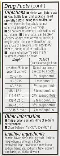 Miniatura 3 de Reese's Pinworm Líquido medicinal para toda la familia, fuerza de prescripción completa, 1 onza (paquete de 3), #1 recomendado por médicos pirantel