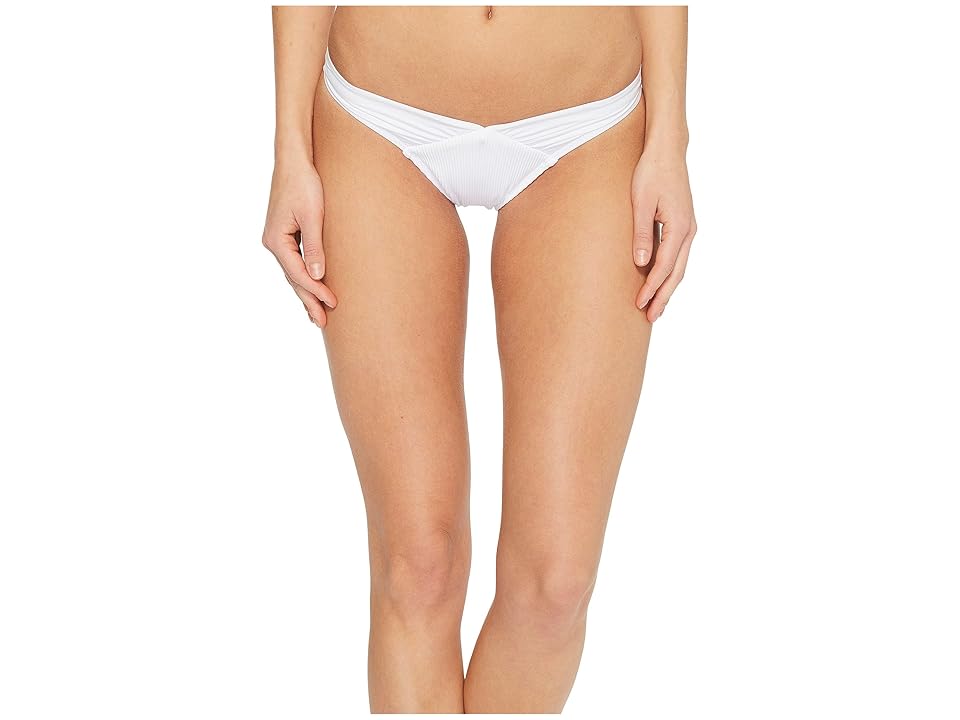 

Sports Illustrated Fresh Spicy Throwback V Thong Bottom (White) Women's Swimwear