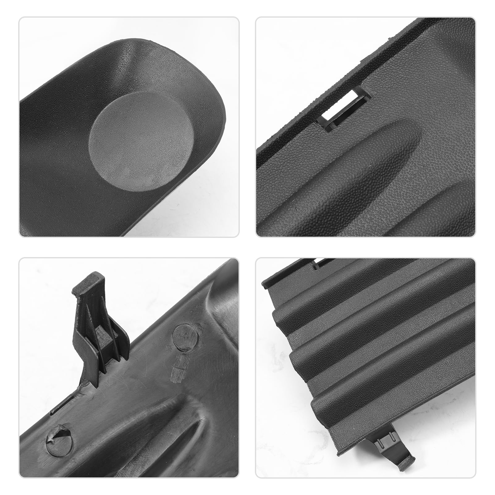 2Pcs Links Rechts Stoßstange Nebelscheinwerfer Grill für Transporter T5 2003-2009 Nebel Licht Abdeckung 7H0807490A 7H0807489C