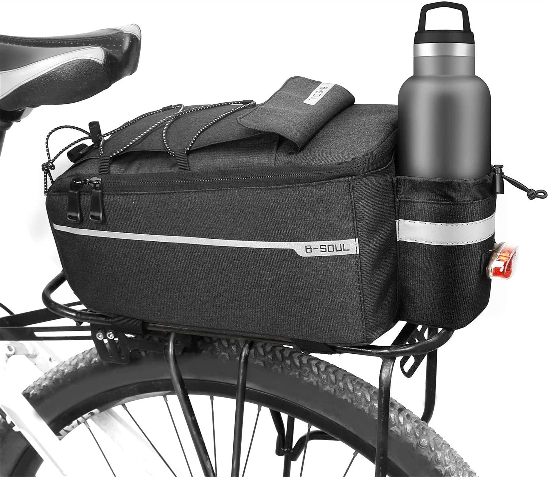 Sac de voyage pour vélo de montagne SSDD sacoche noire de randonnée