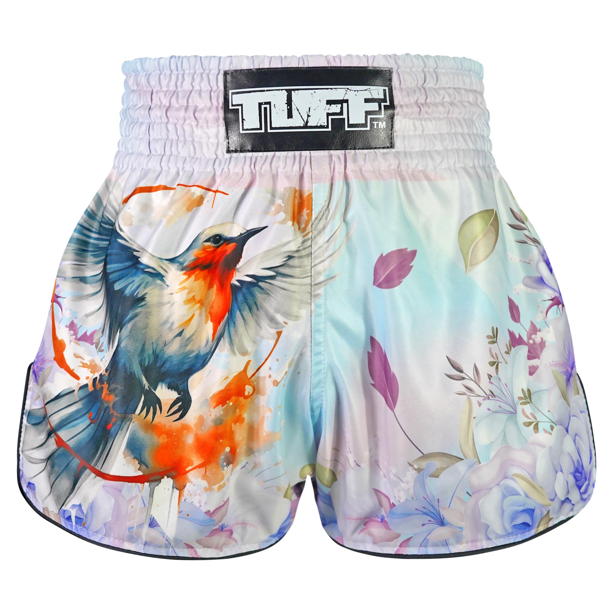 Tuff Sport Muay Thai Boxing Shorts Retro Styles Classic Slim Cut MMA Kickboxing Workout Set