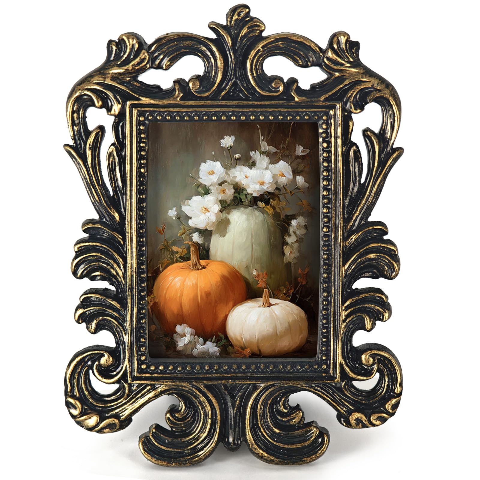 Mini cadre photo orné de fleurs le cadeau de Thanksgiving idéal pour vos proches