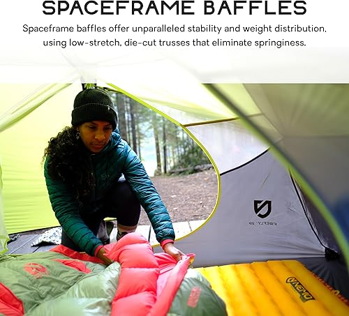 Miniatura 2 de NEMO Tensor - Colchoneta de dormir ultraligera (2022)  Colchoneta de dormir para acampar con soporte silencioso, larga y ancha