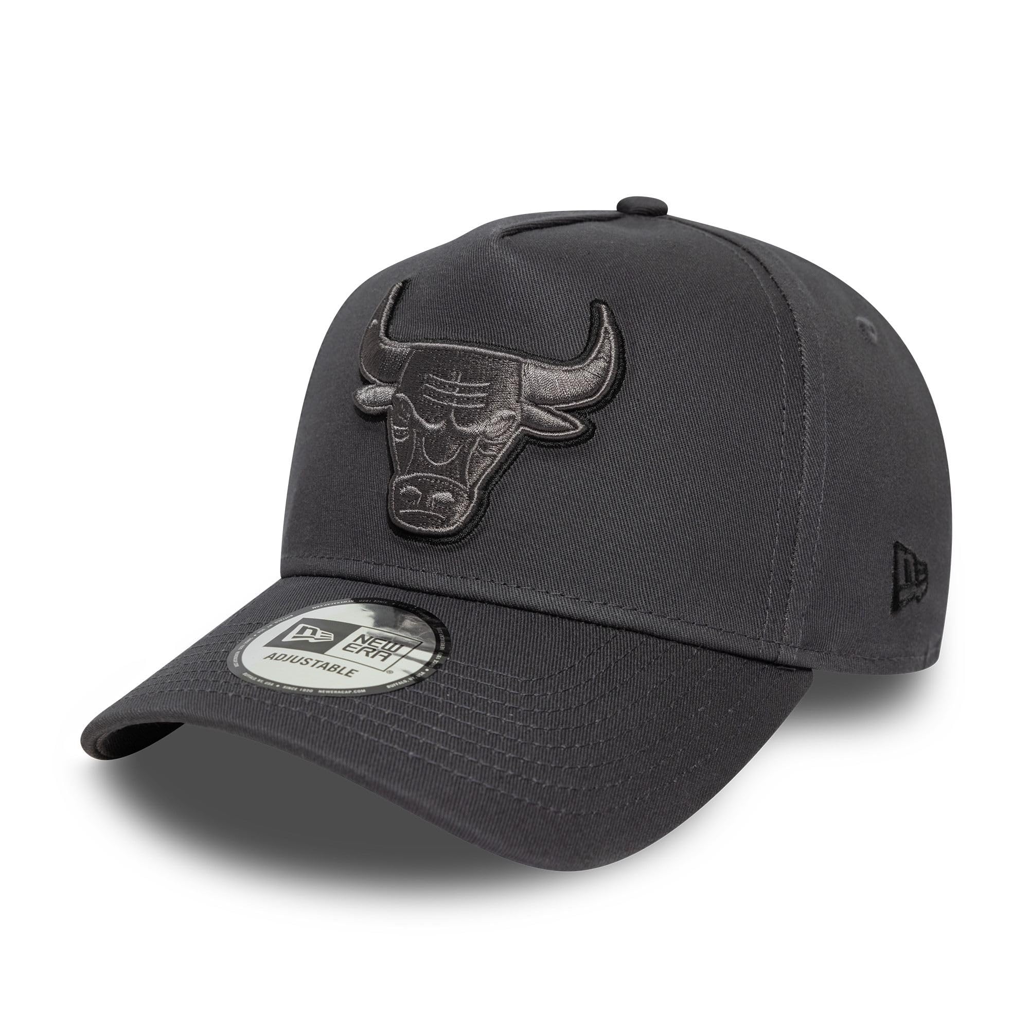 New Era Chicago Bulls E-Frame Tonal Outline Cap Grey