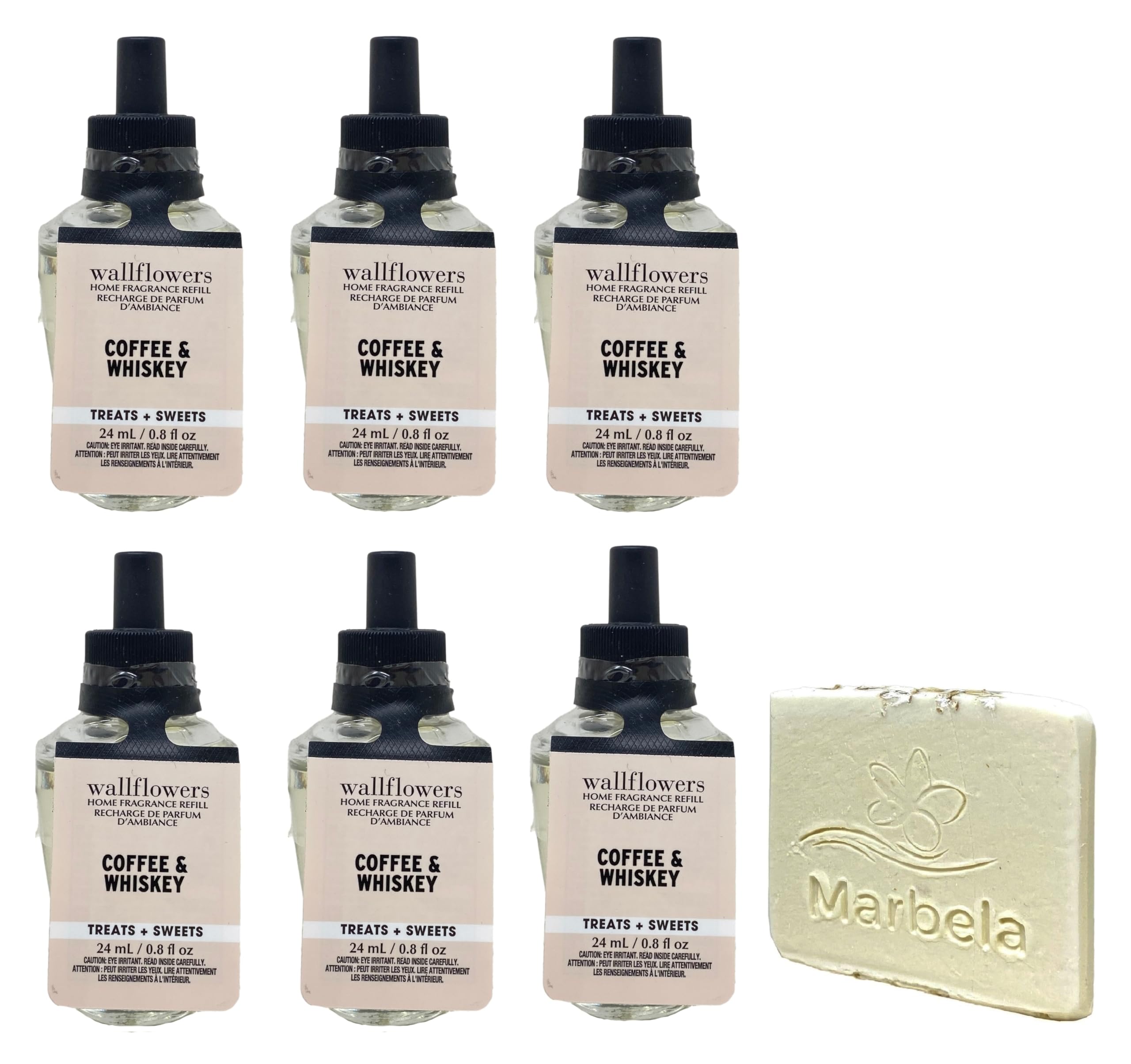 Amazon.com: Bath & Body Works Coffee & Whiskey 6 Pack Wallflowers