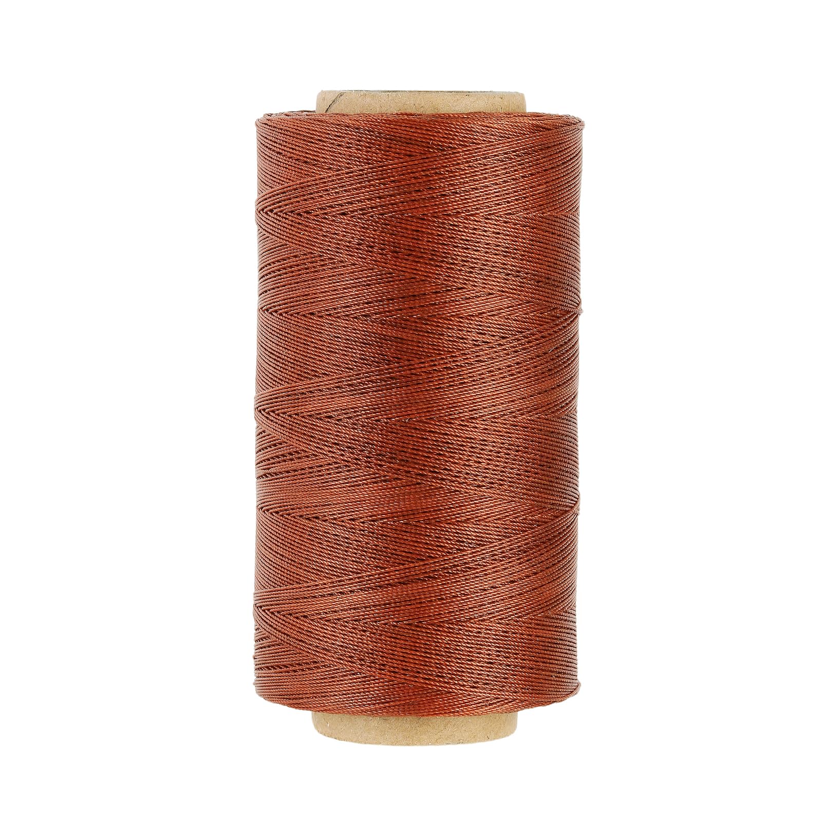 Thin Wax Polyester Thread, 0.45mm, 547 Yards, 3 Ply Round Waxed Cord Strings for Sewing, Beading, Binding, Micro Braiding, Fine Leather Craft and