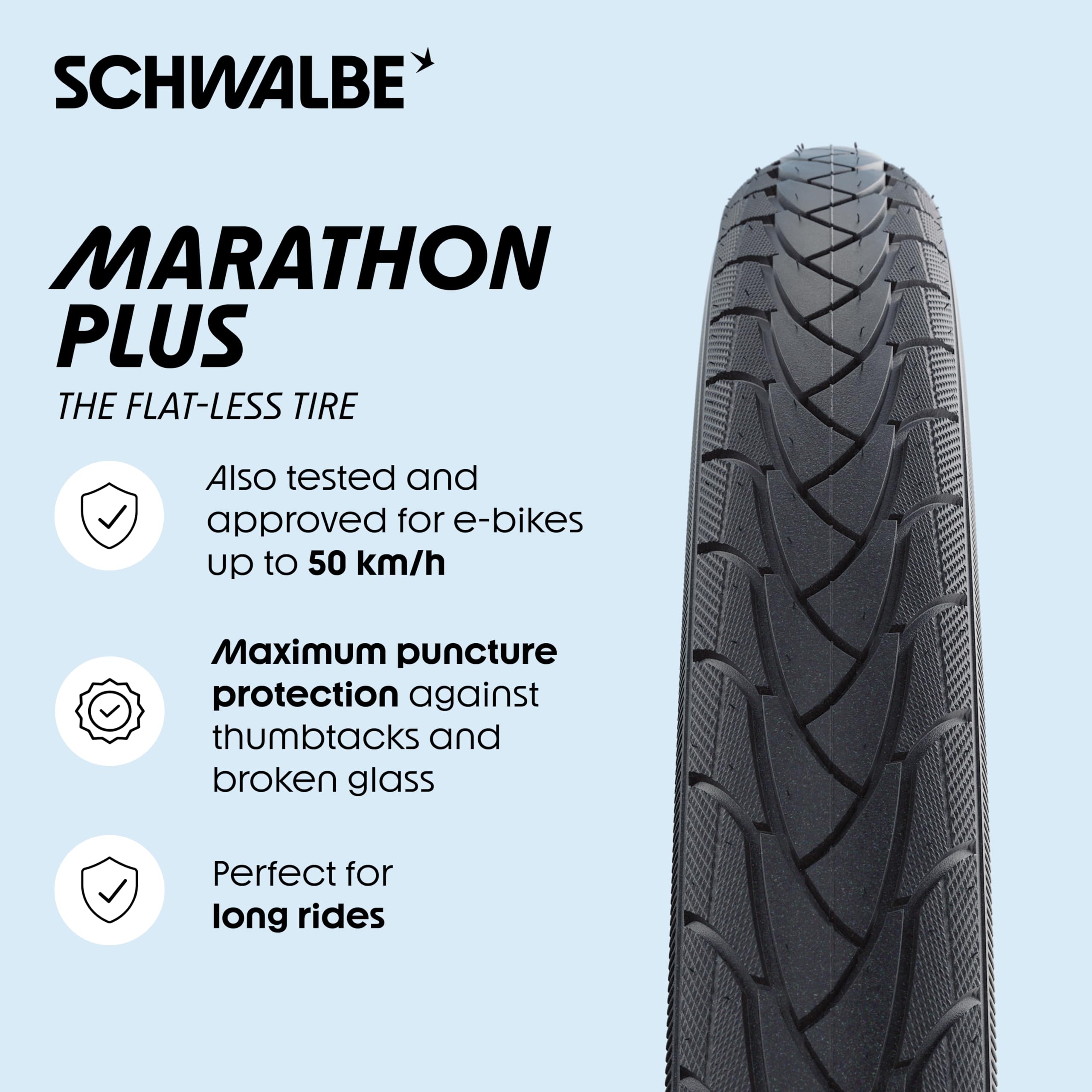 Schwalbe Marathon Plus Hs440 Rigide Pneu